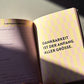 Dankbarkeitsjournal 'Drei gute Gedanken'