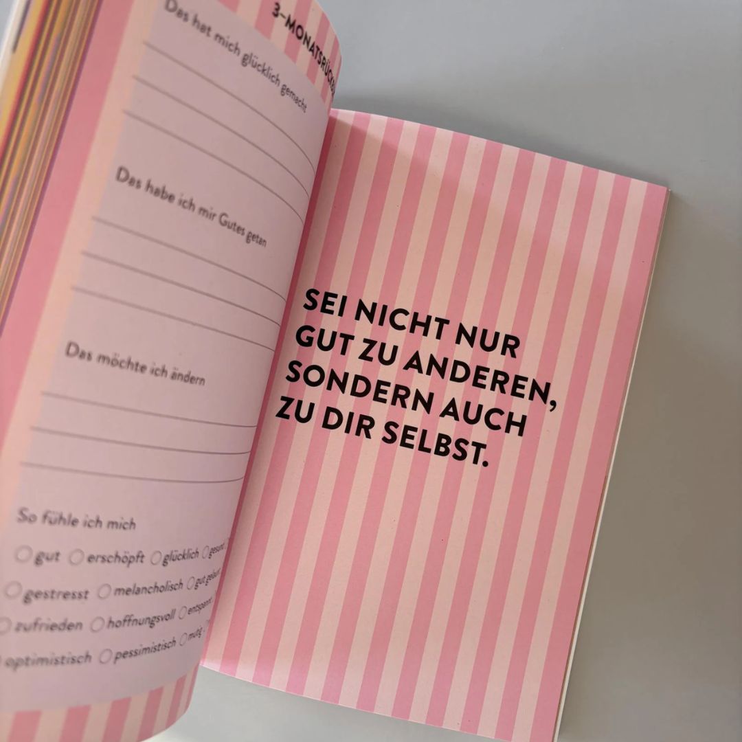 Dankbarkeitsjournal 'Drei gute Gedanken'