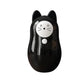 Daruma-Neko: ERREICHE DEIN ZIEL! Glückskatze schwarz