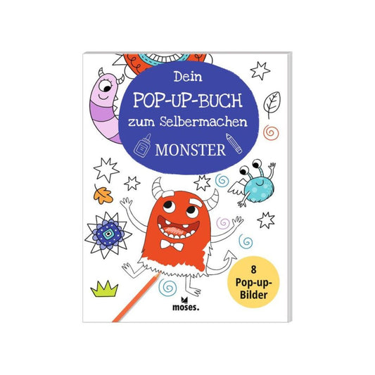 Dein Pop-Up Buch zum Selbermachen Monster