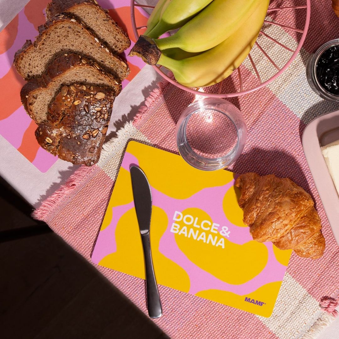 Schneidebrettchen 'Dolce und Banana'