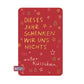 Postkarte Kind Mind 'Dieses Jahr schenken wir uns nichts'