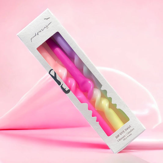 Dip Dye Swirl Set 'Yummy Dragonfruit'