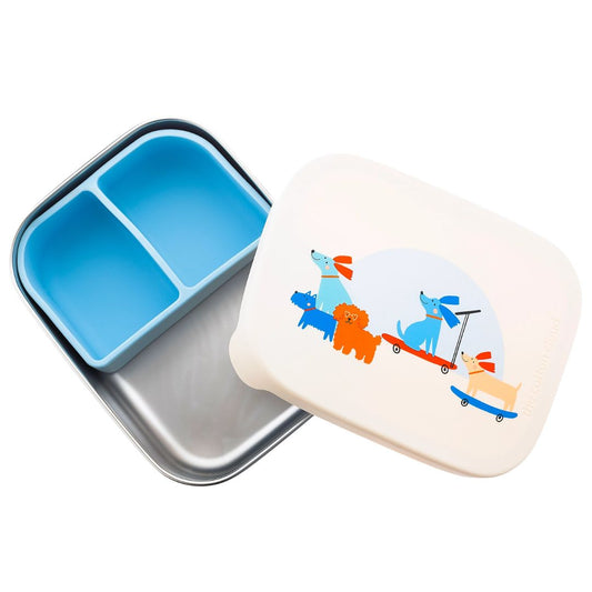 Edelstahl Lunchbox 'Woof Gang'