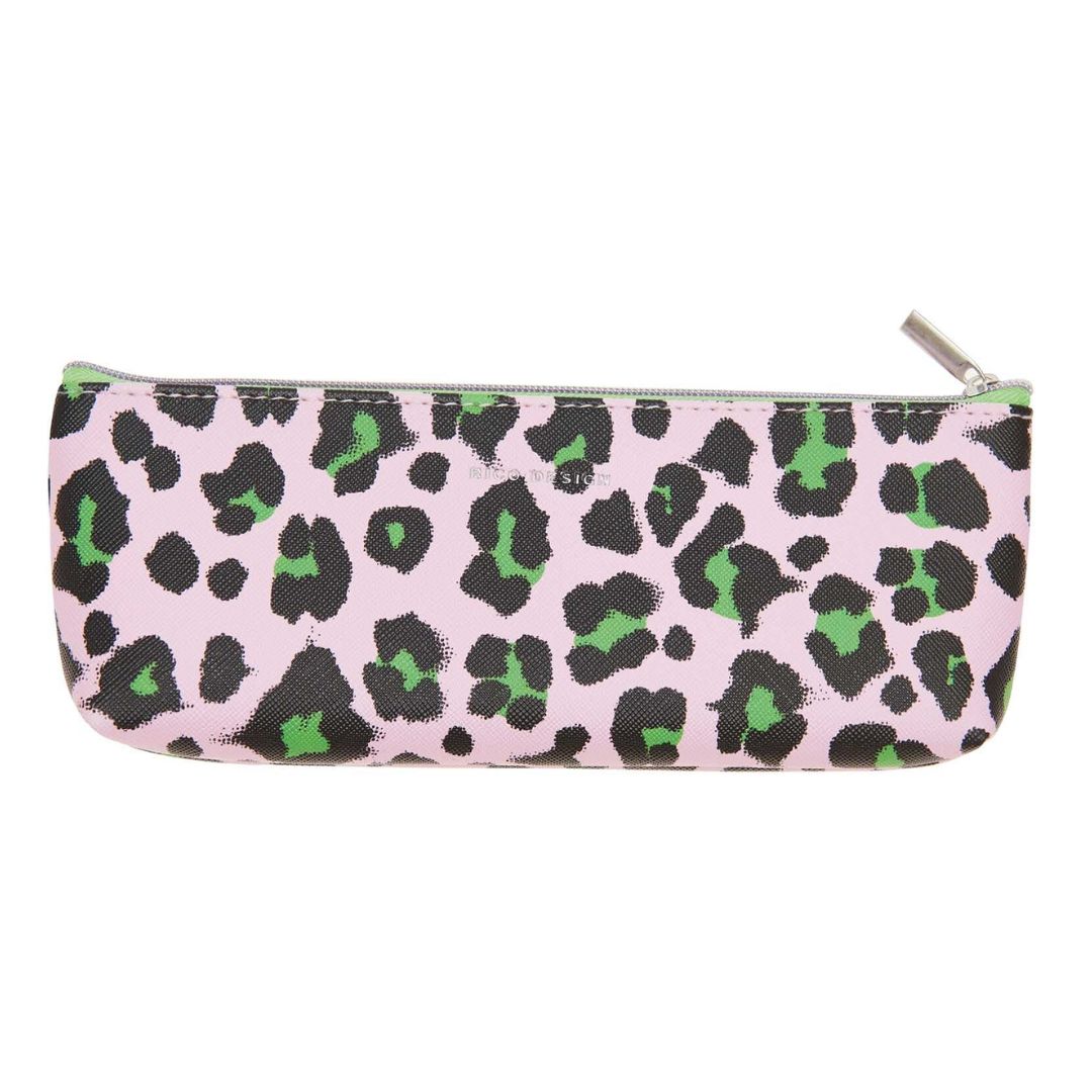 Etui Acid Leo rosa-neongrün