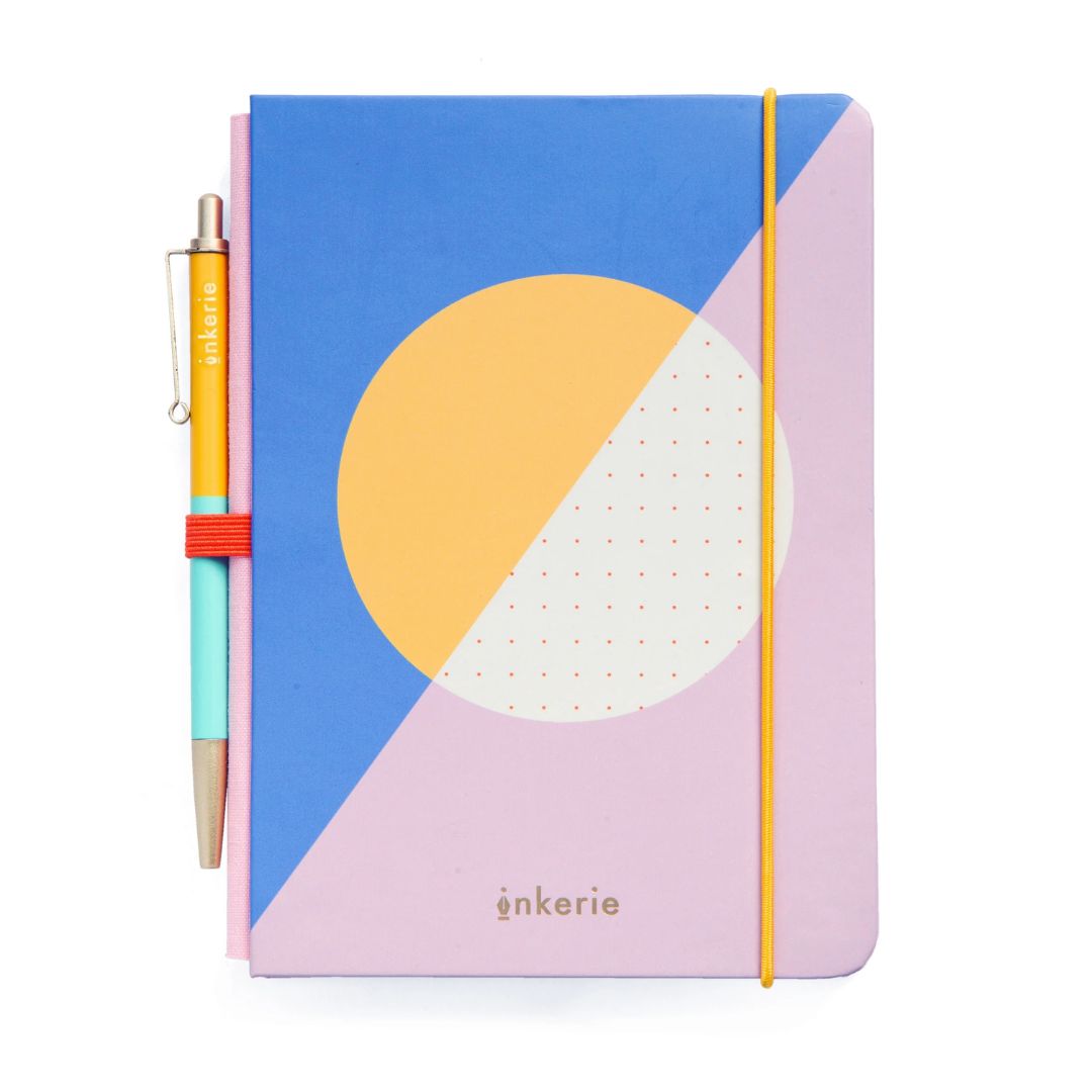 Mini Notizbuch & Stift 'Inkerie Dotted'