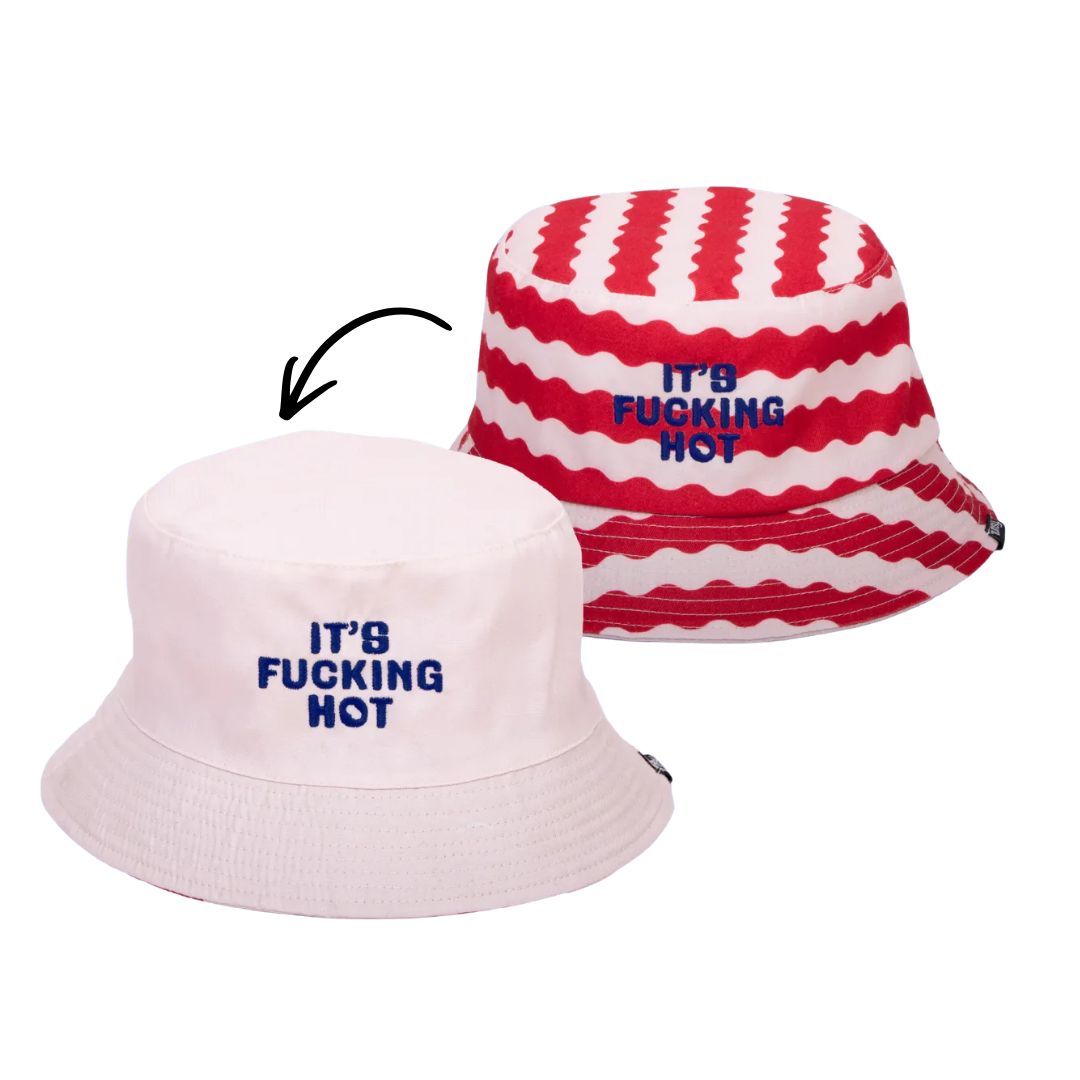 Fischer Wende Hut „It’s fucking hot“