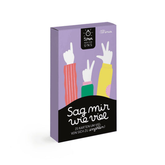 Fragenkartenspiel  'Sag mir wie viel'