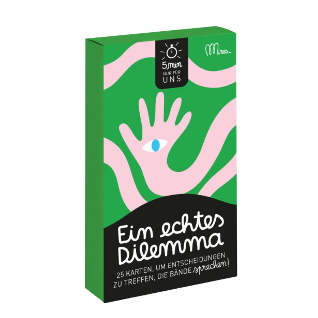 Fragenkartenspiel  'Ein echtes Dilemma'