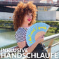 GLOW IN THE DARK | Damen Handfächer 'I don't sweat'
