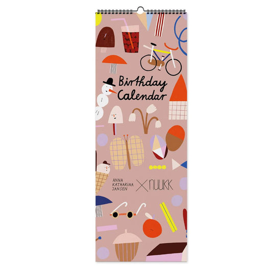 Geburtstagskalender Immerwährend 'Cute'