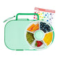 GoBe 2in1 Lunchbox & Snack Spinner Sticker Edition sage green