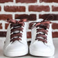 Fancy Laces Glitzerschnürsenkel braun