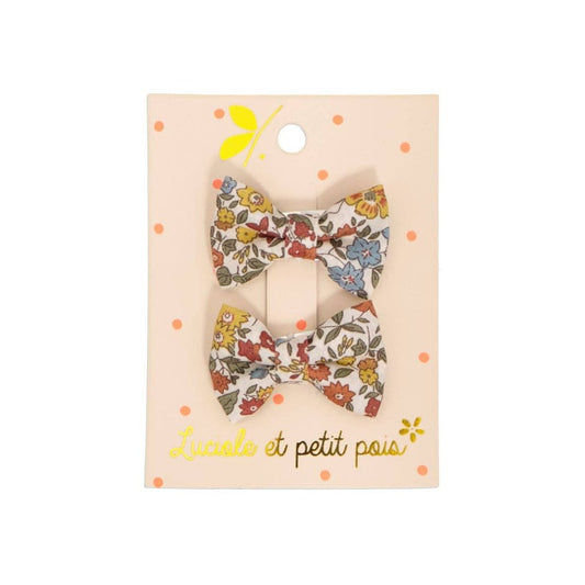 Haarspangen Set 'Schmetterlinge Liberty Ava Herbst'