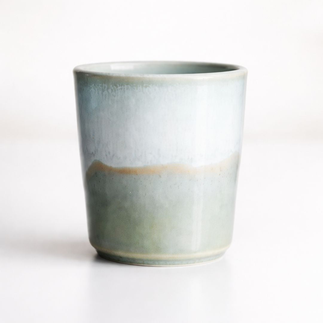 Handgefertige Kaffeetasse Keramik azul