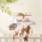 Handgefertigtes Baby-Mobile 'Safari' | Filz & Holz