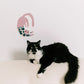 Hölzerne Wanddekoration 'RAMEN THE CAT'