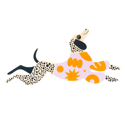 Hölzerne Wanddekoration 'PFEFFER DER DALMATINER'