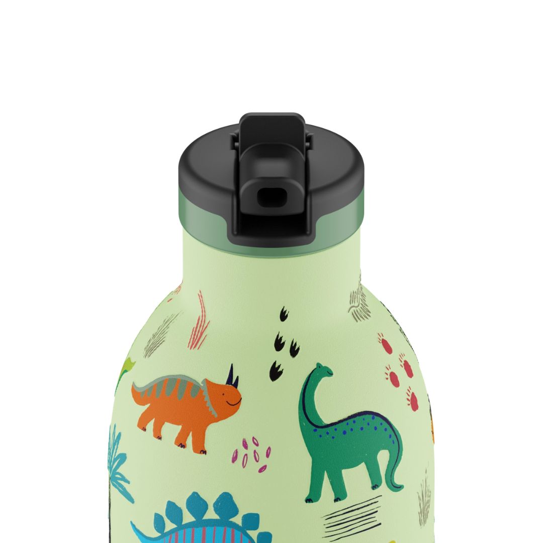Isolierte Edelstahlflasche für Kinder 'Jurassic Friends' 330 ml