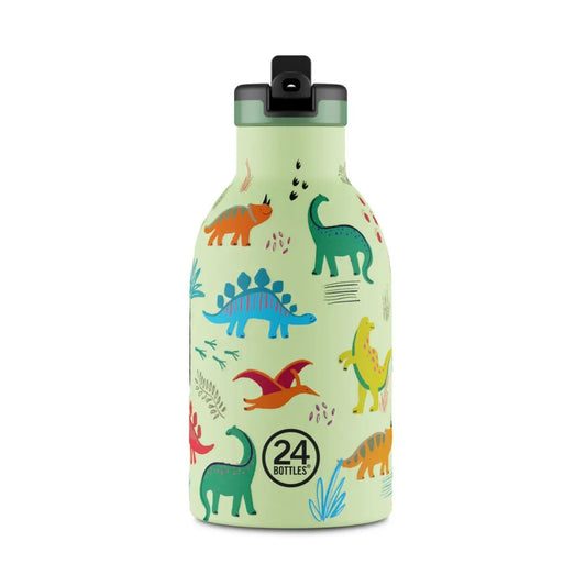 Isolierte Edelstahlflasche für Kinder 'Jurassic Friends' 330 ml