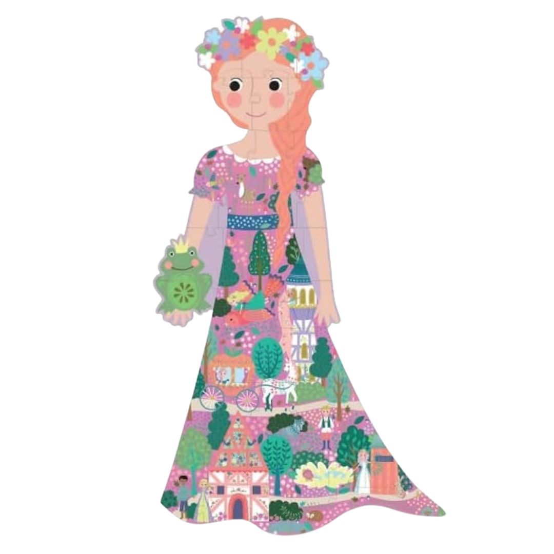 Jigsaw Puzzle 'Märchenprinzessin' 40 Teile