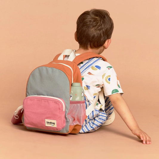 Kinder Rucksack Tricolor 'Romy' salbei