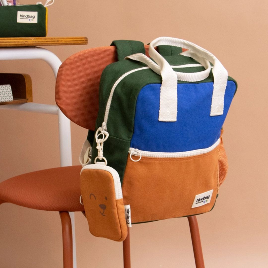 Kinder Rucksack Tricolor 'Arthur' elektrischblau