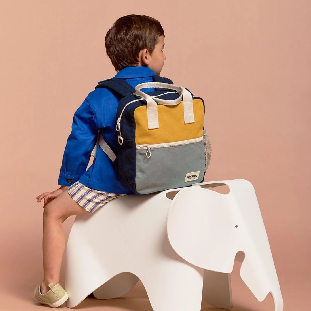 Kinder Rucksack Tricolor 'Arthur' safran