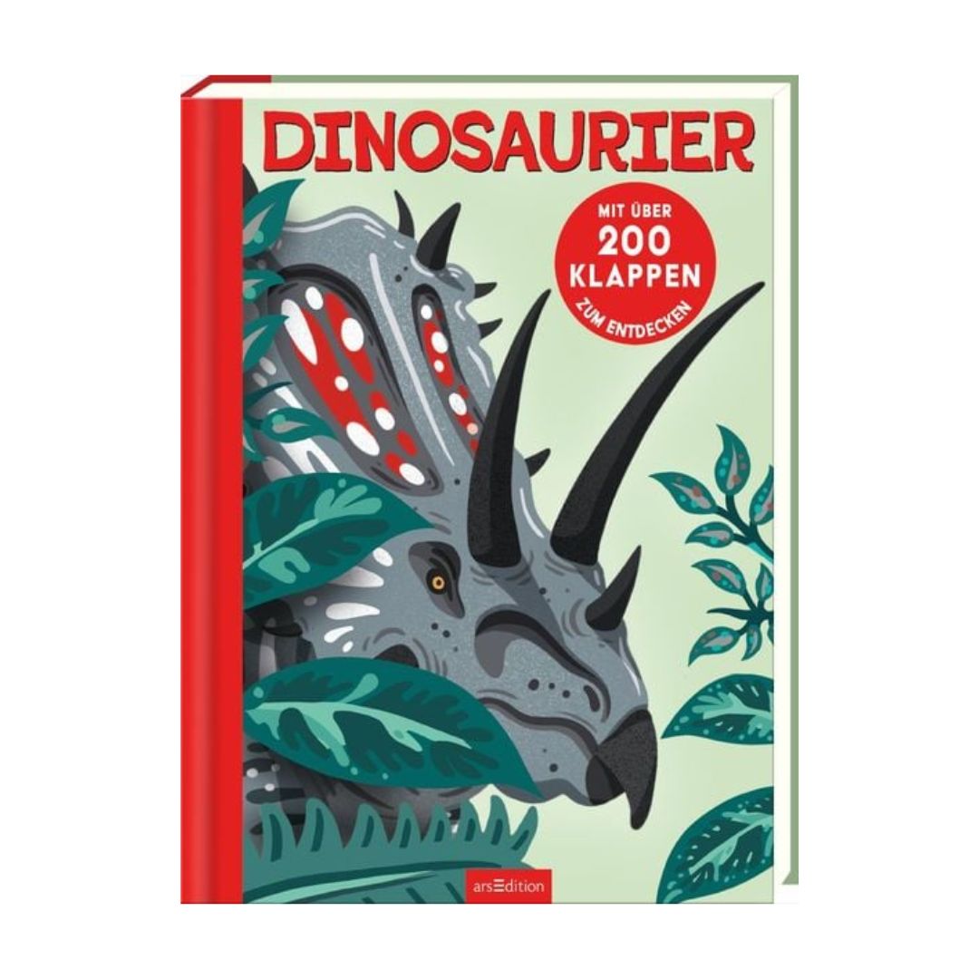 Kinderbuch 'Dinosaurier' mit über 200 Klappen zum Entdecken