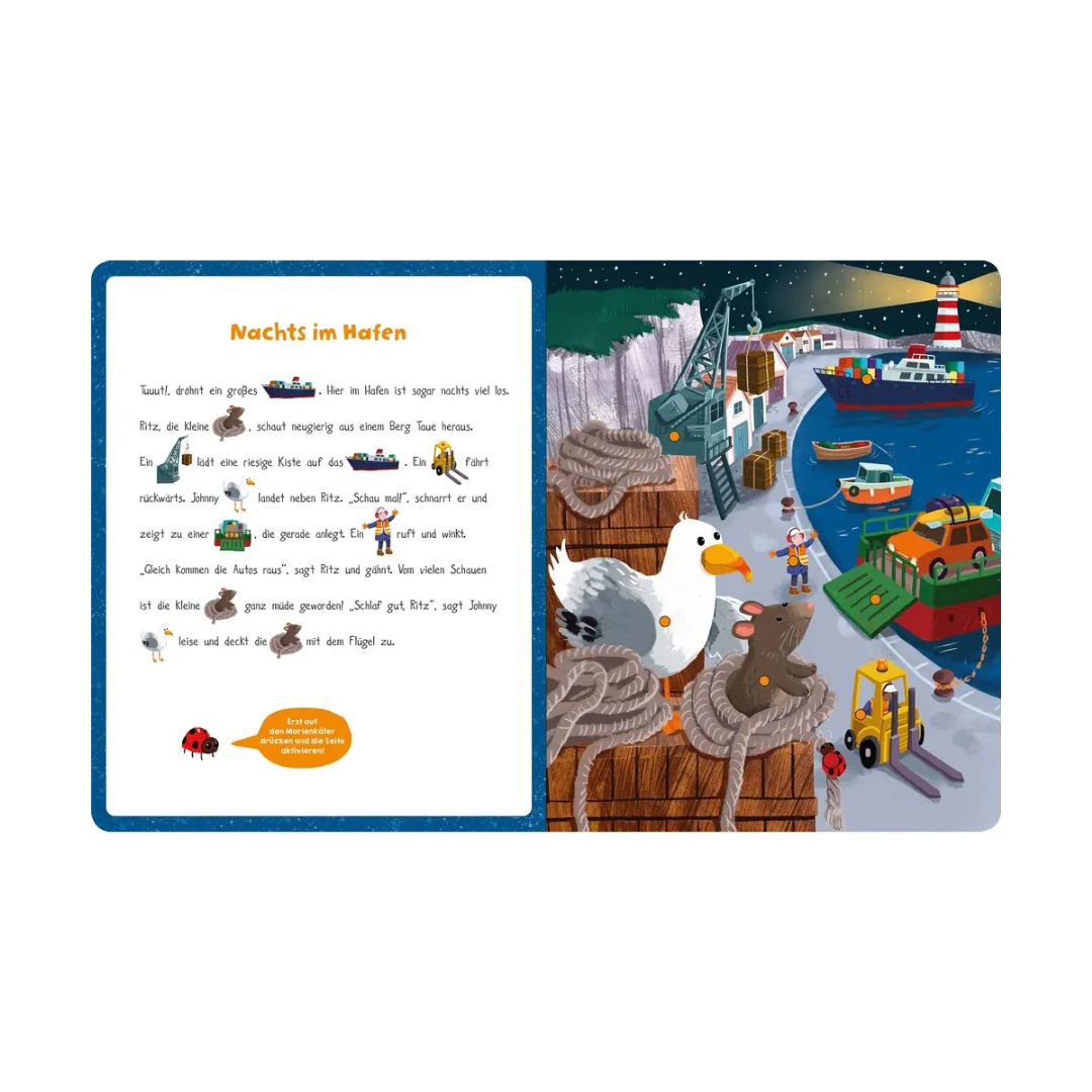 Kinderbuch 'Mein kunterbuntes Soundbuch: Gutenachtgeschichten'
