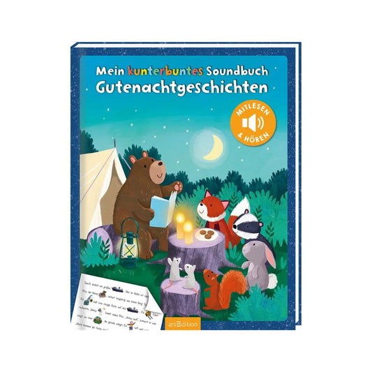 Kinderbuch 'Mein kunterbuntes Soundbuch: Gutenachtgeschichten'