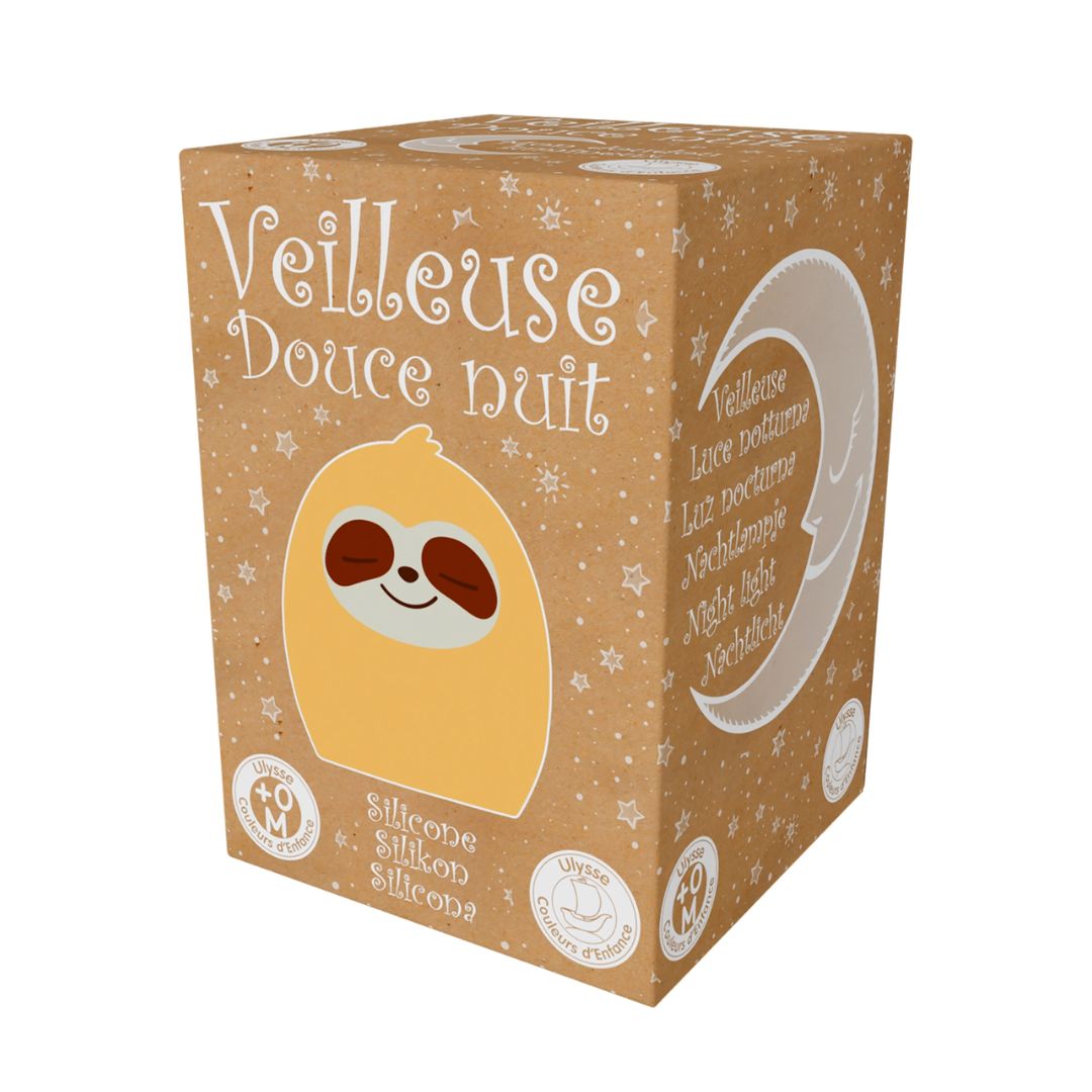 Kleines Nachtlicht mit Farbwechsel 'Mini Faultier'