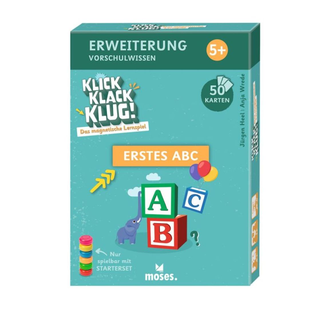 Klick Klack Klug Kartenset Erstes ABC 5+