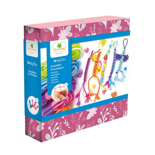 Kreativset DIY Set '5 Techniken des Scoubidou' 7+