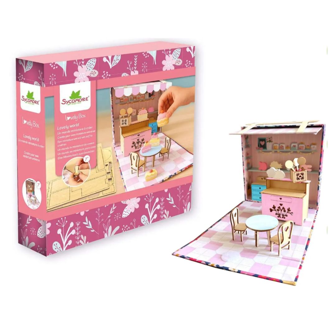 Kreativset DIY Set 'Lovely Box Candy Shop' 7+