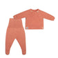 Neugeborenen & Baby-Set 100% Baumwolle 'Kyr' korall