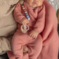Neugeborenen & Baby-Set 100% Baumwolle 'Kyr' korall