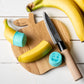 LEKKABOX Bananendeckel 2er Set 'Cappy'
