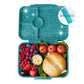 LEKKABOX Lunchbox mit 4 Fächern 'Glamour' aqua