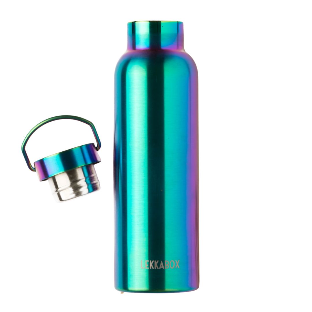 LEKKABOX Thermosflasche Edelstahl 'ISO Rainbow' 600 ml