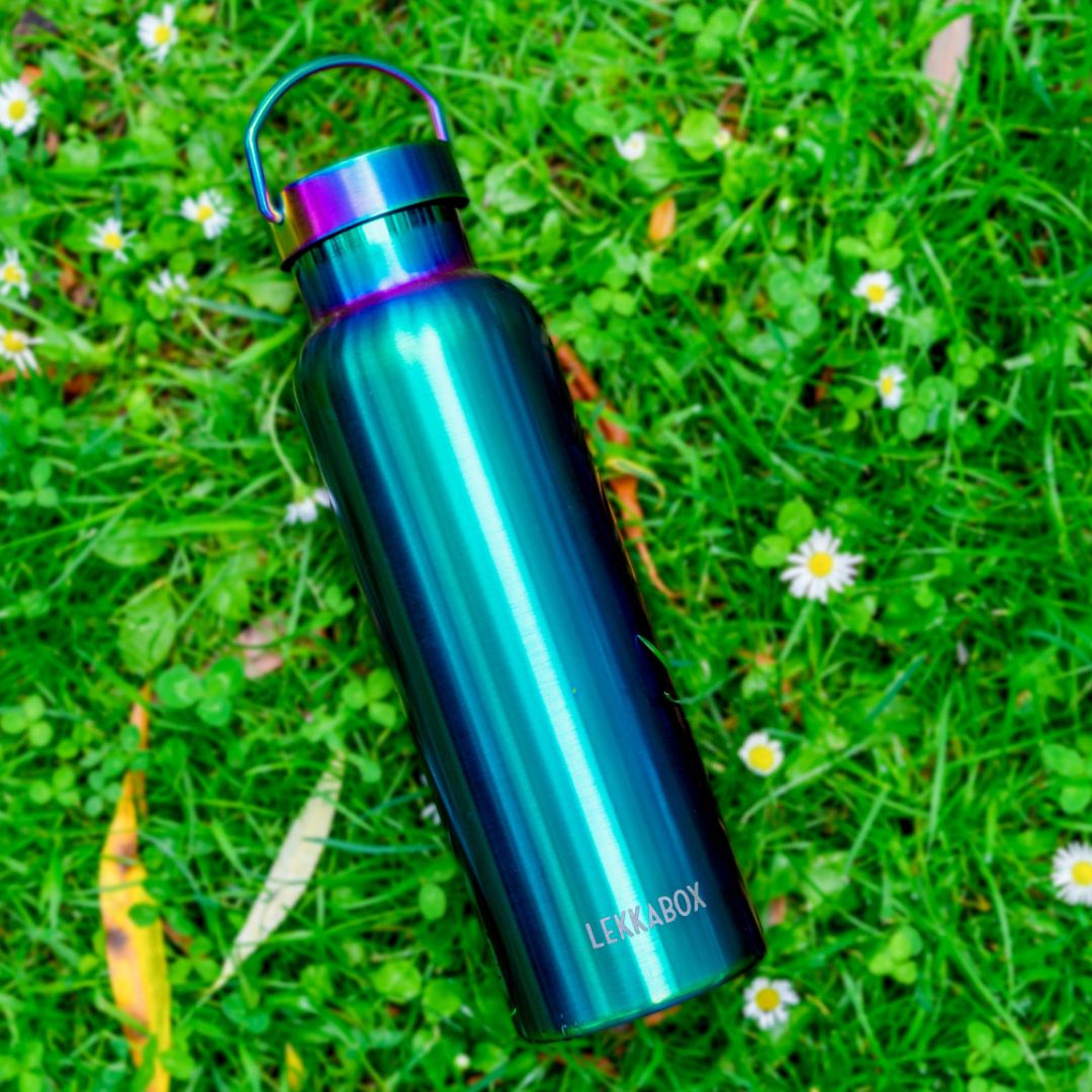 LEKKABOX Thermosflasche Edelstahl 'ISO Rainbow' 600 ml