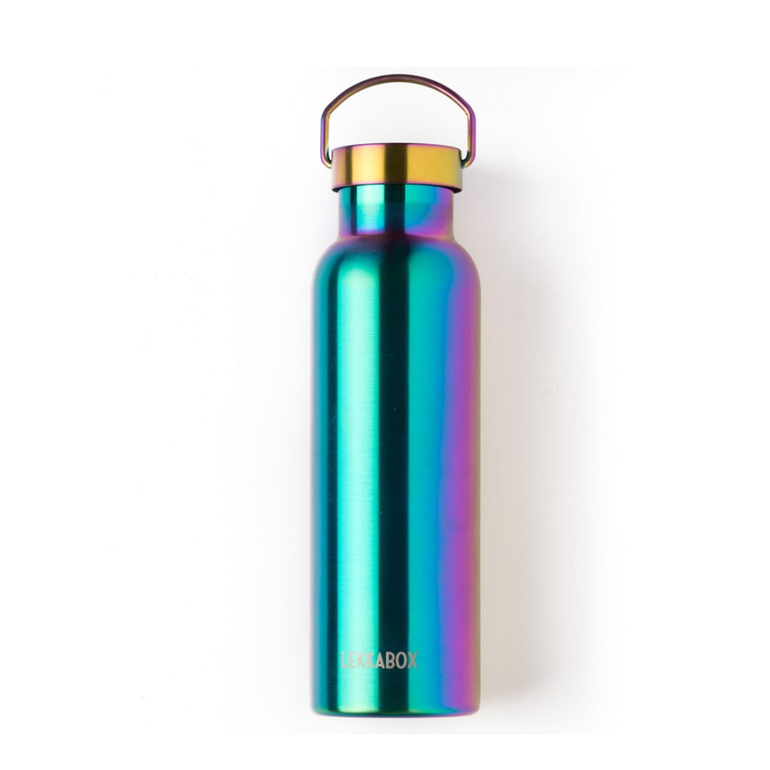 LEKKABOX Thermosflasche Edelstahl 'ISO Rainbow' 600 ml