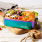 LEKKABOX Auslaufsichere Edelstahl Brotdose 'Rainbow Safe'