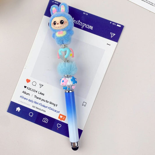 Labubu 2-in-1 Stylus & Kugelschreiber blau