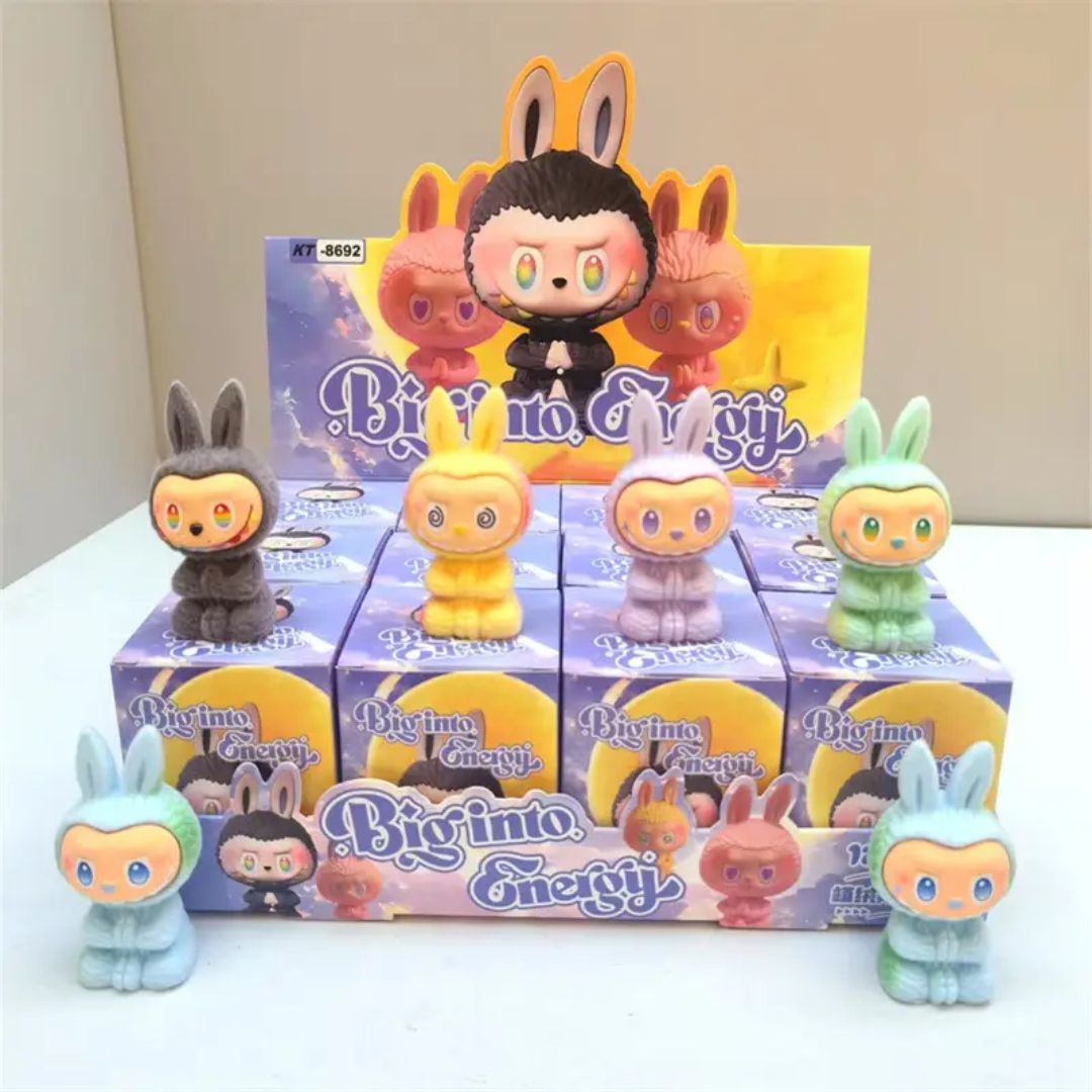 Labubu inspiriertes Überraschungsspiel 'Biginto Energy'