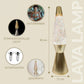Lavalampe Glitzer Magie gold