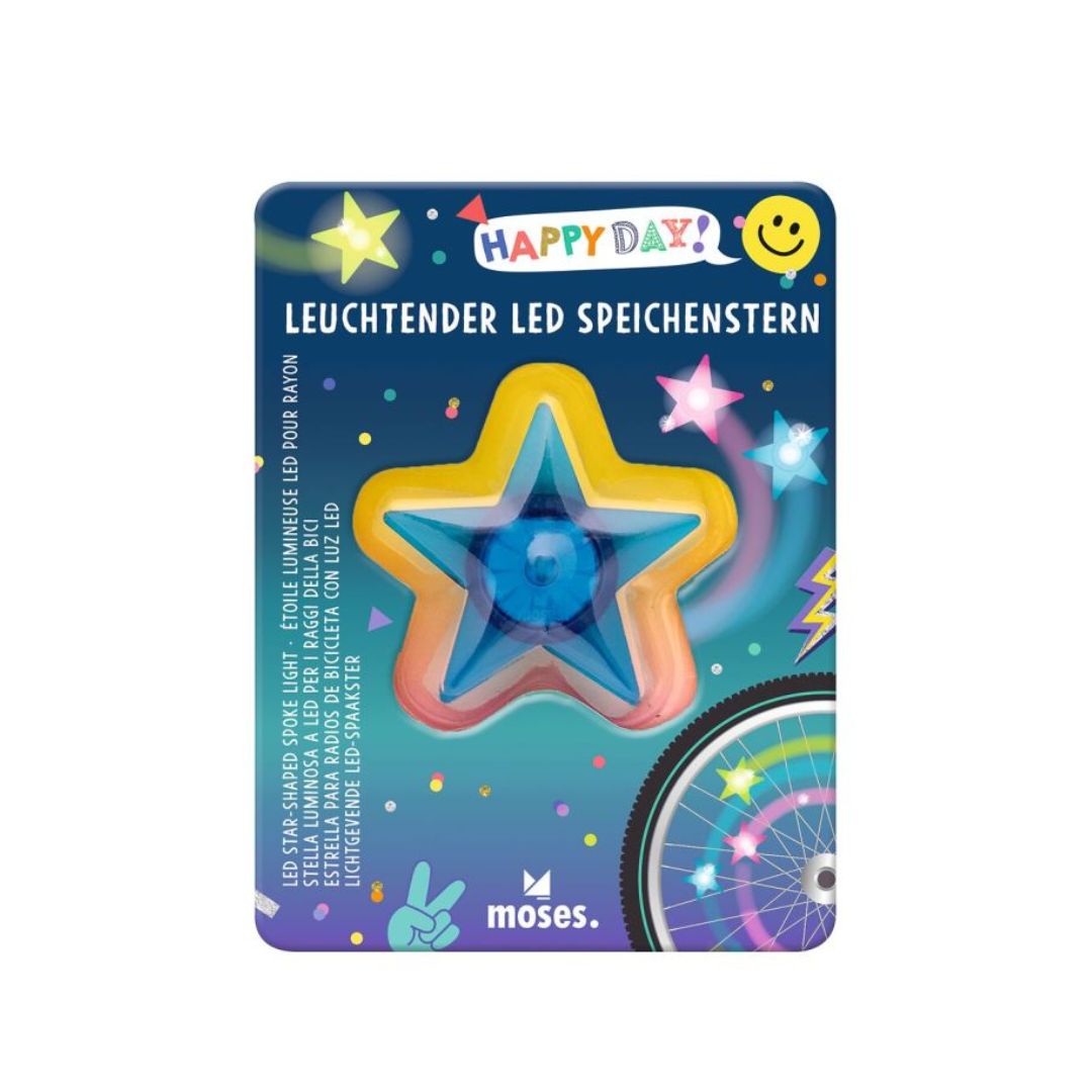 Leuchtender Speichenstern LED 'Happy Day '