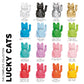 Luckycat Chinesische Glückskatze schwarz - No Bad Luck But Happiness