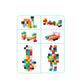 Magnet Cube-Bausteine | 54-teilig