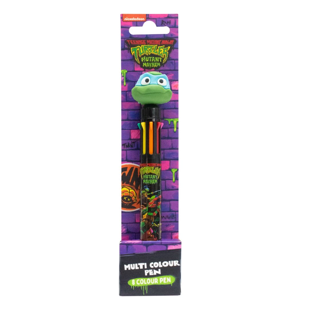 Mehrfarbiger Stift mit 8 Farben 'Ninja Turtles TMNT'